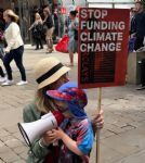 Climate Change Protest at Barclays Bank Manchester